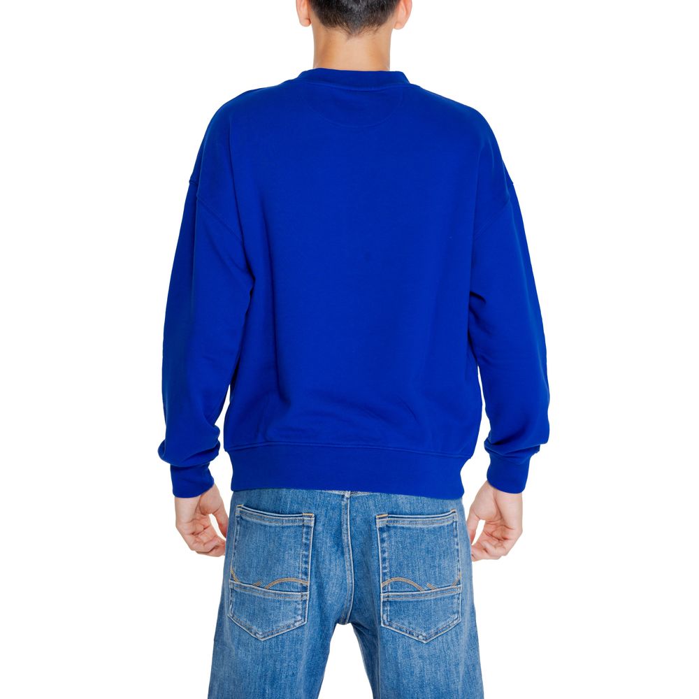 Blue Cotton Sweatshirt
