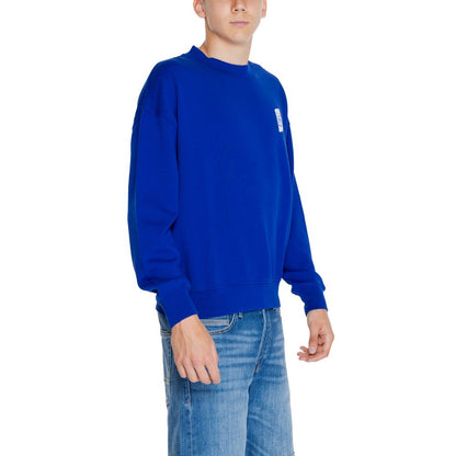 Blue Cotton Sweatshirt