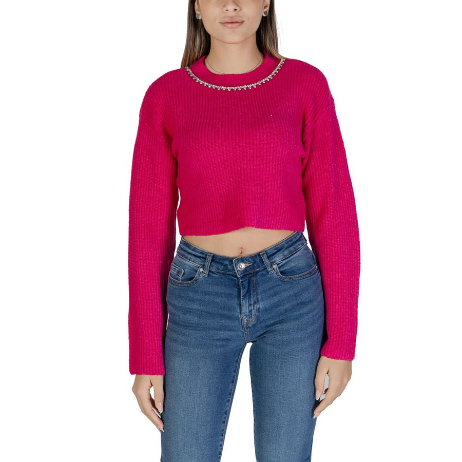 Pink Recycled Polyester Sweatshirt