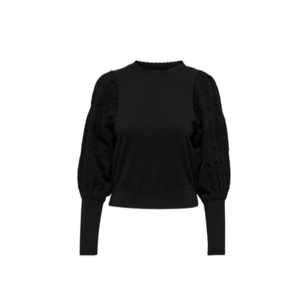 Black Polyester Tops & T-Shirt