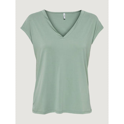 Green Tencel Tops & T-Shirt