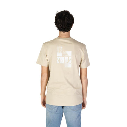 Beige Cotton T-Shirt