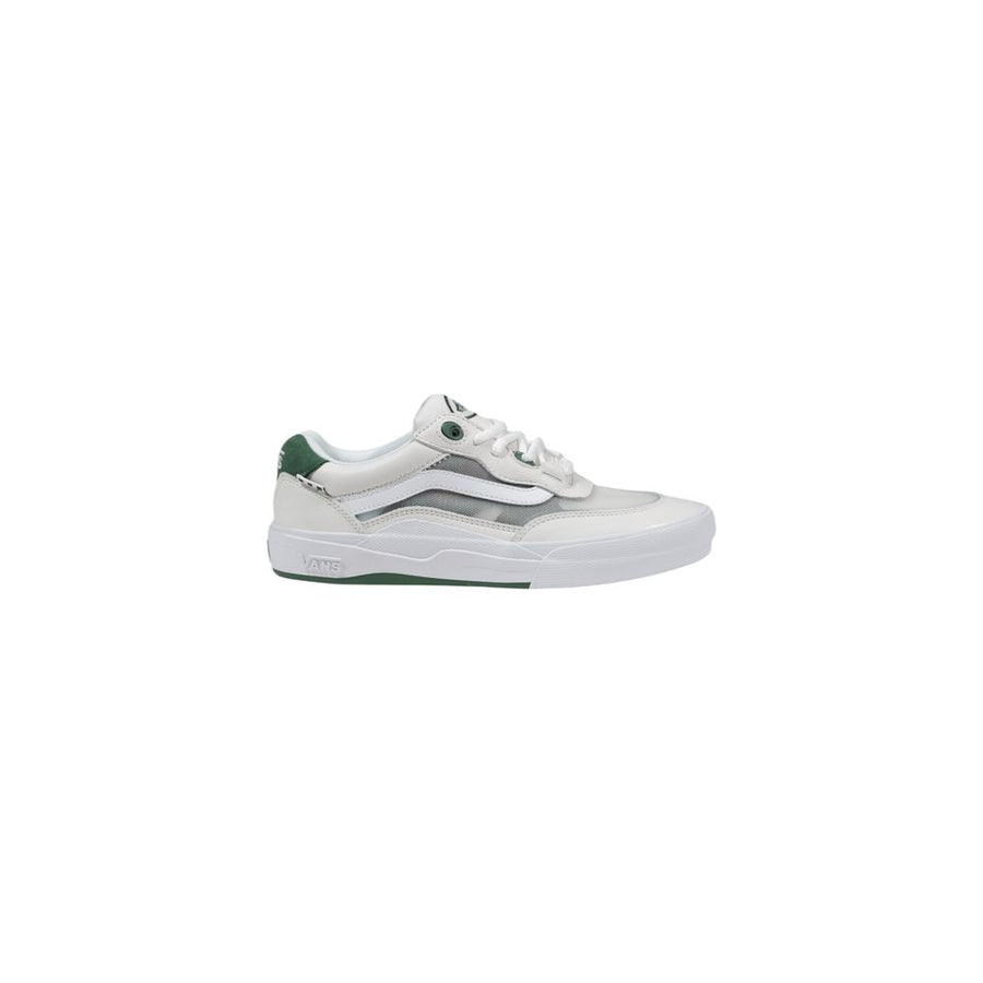 Green Suede Leather Low Top Sneakers