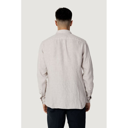 Gray Linen Shirt