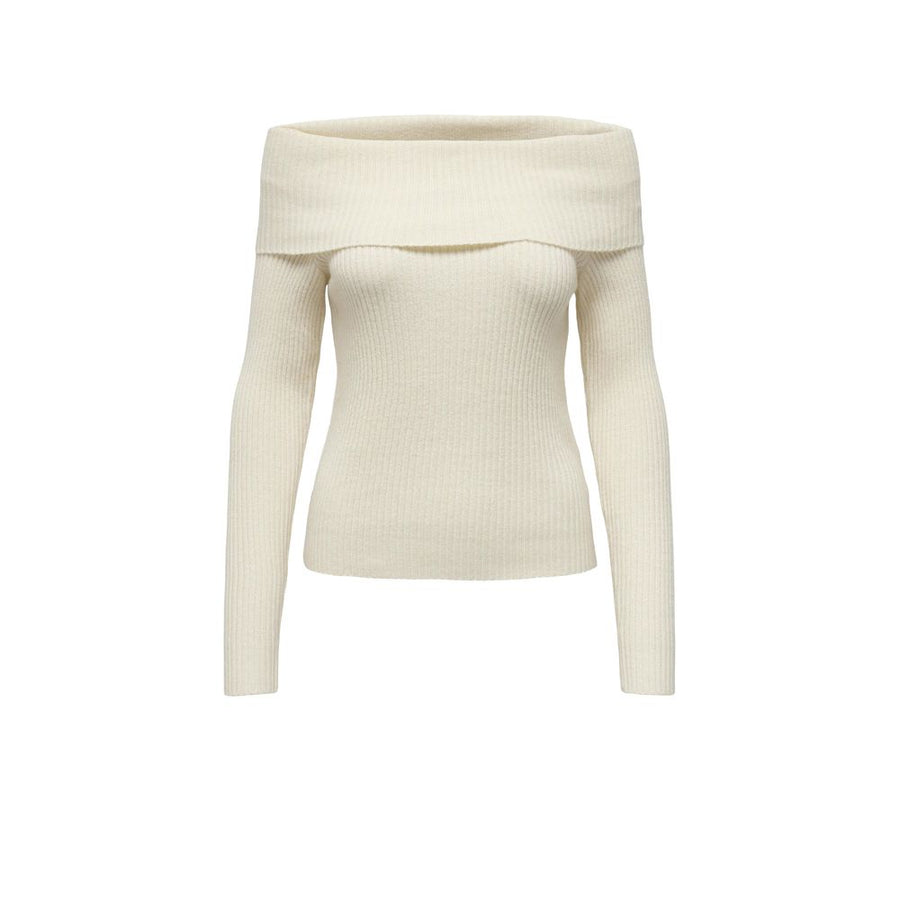 Cream Viscose Sweatshirt