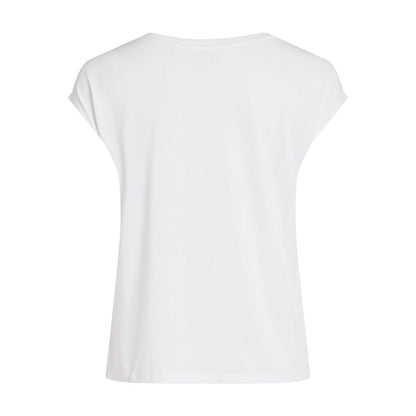 White Tencel Tops & T-Shirt