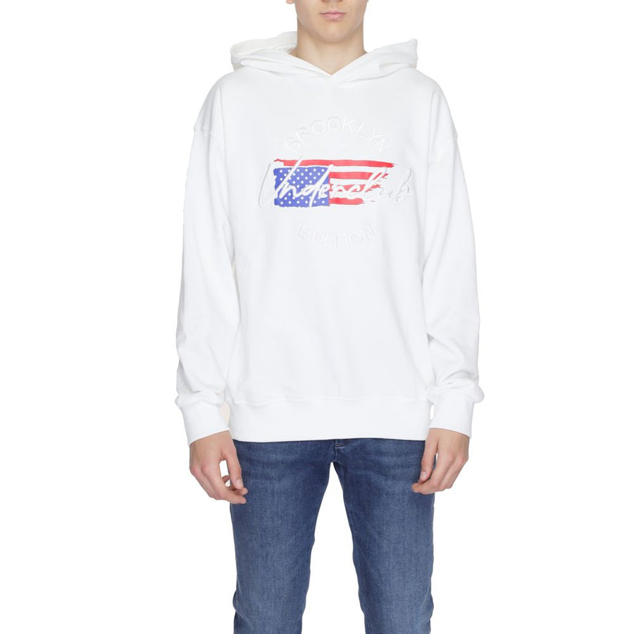 White Cotton Hoodie