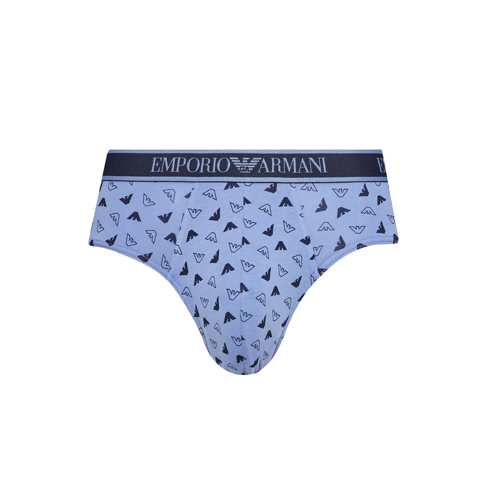 Blue Cotton Underwear