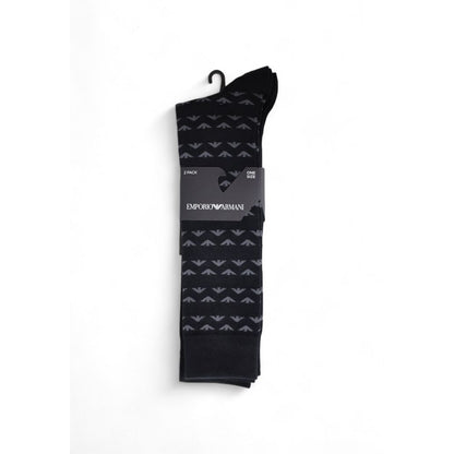 Black Cotton Sock