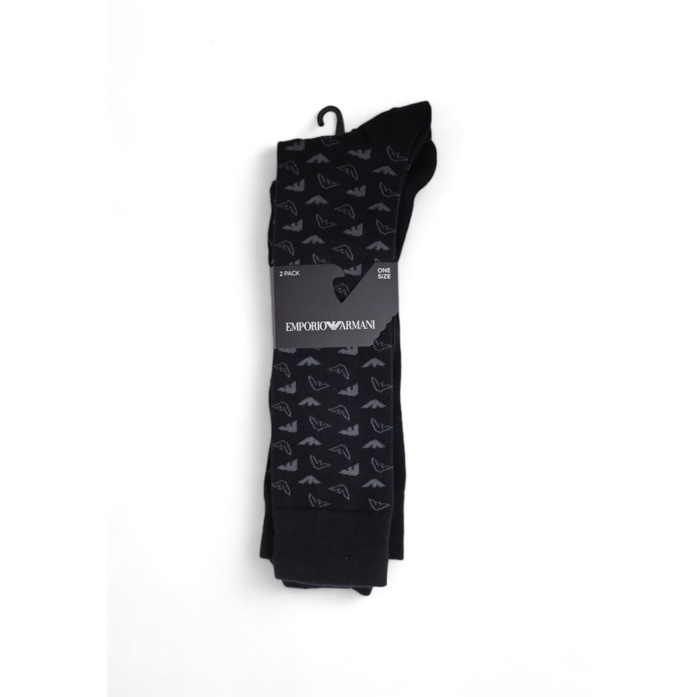 Black Cotton Sock