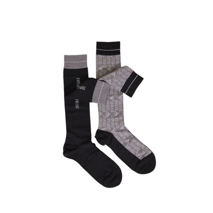 Black Cotton Sock