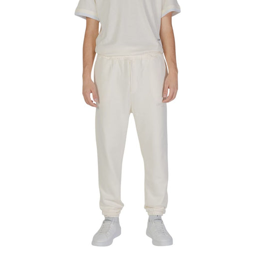 Cream Cotton Joggers (Workout Pants)