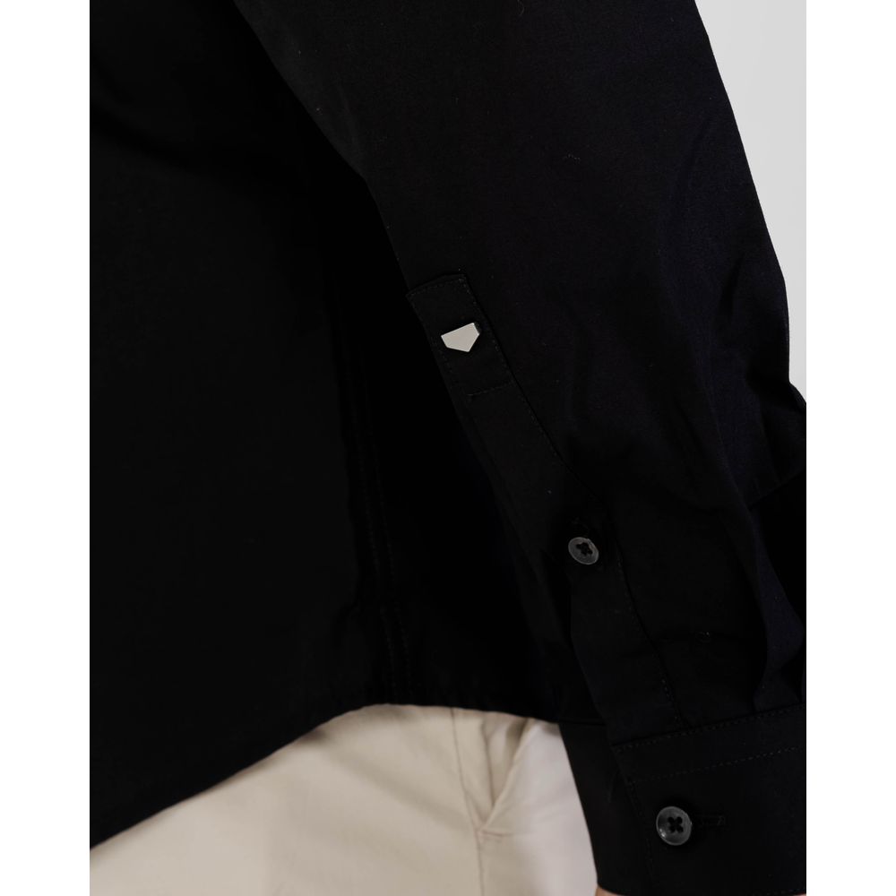 Black Cotton Shirt