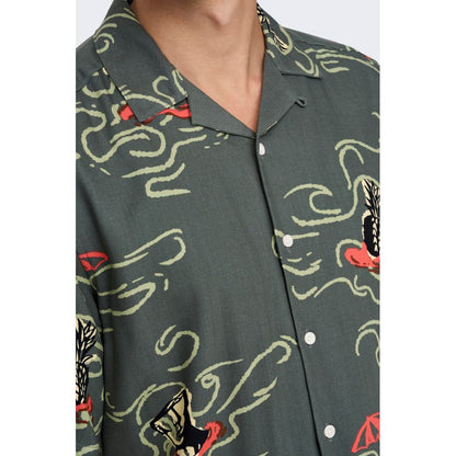 Green Viscose Shirt