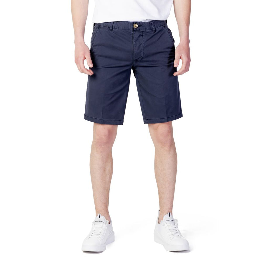 Blue Cotton Short