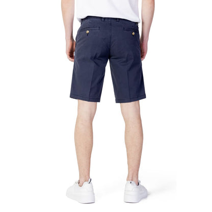 Blue Cotton Short