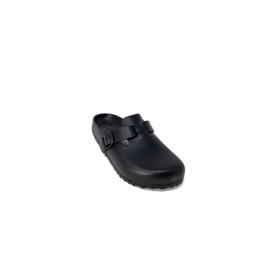 Black Plastic Slippers