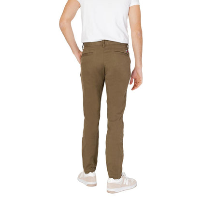 Green Organic Cotton Chino Pants