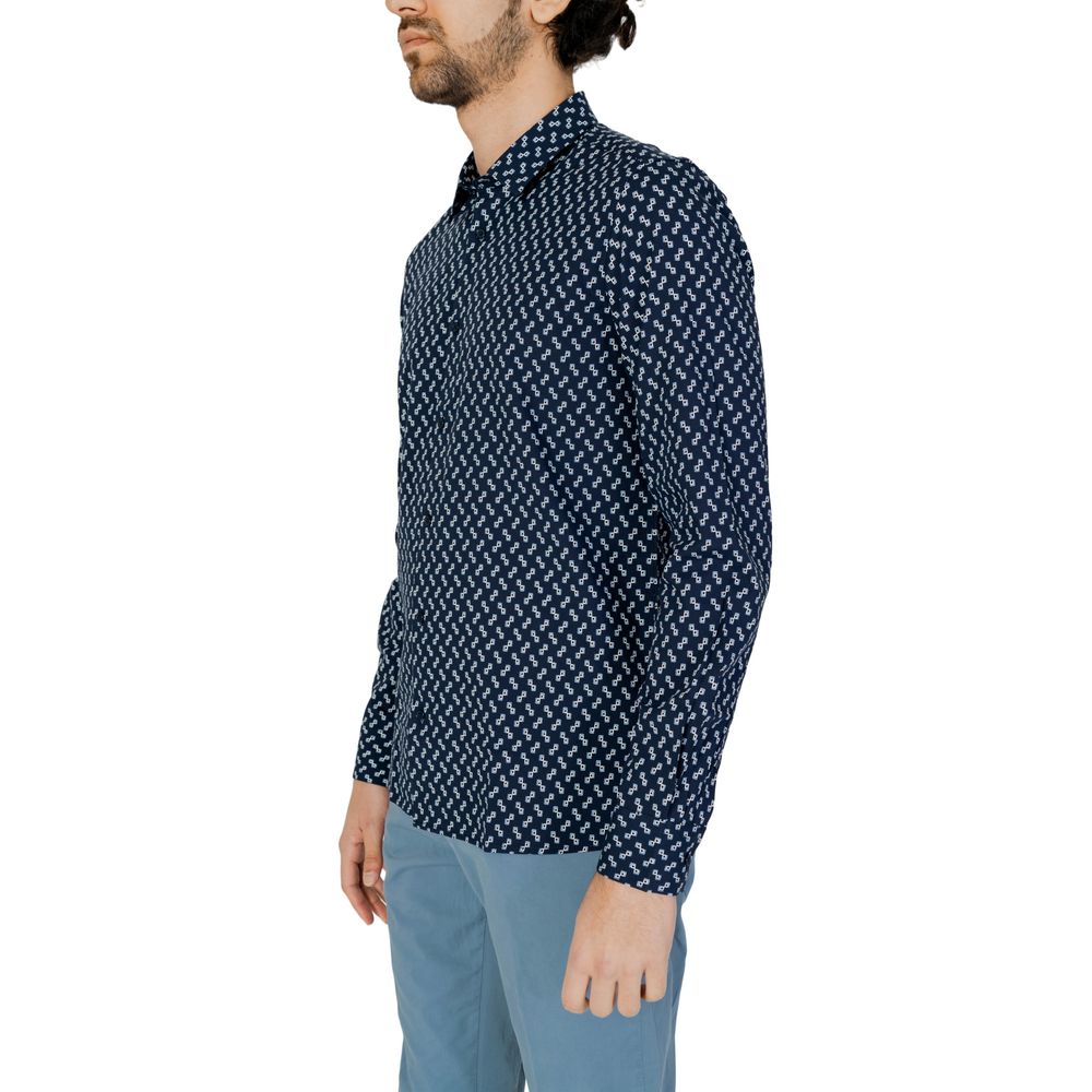 Blue Viscose Shirt