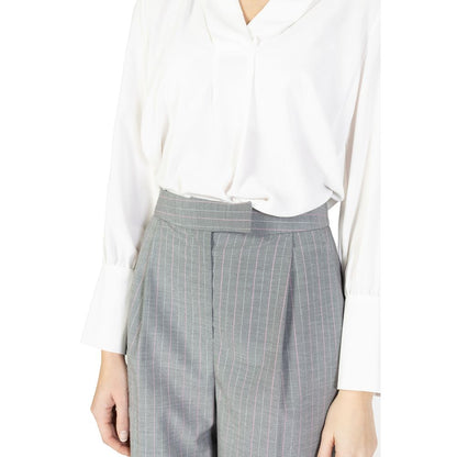 Multicolor Polyester Casual Pants