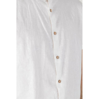 White Linen Shirt