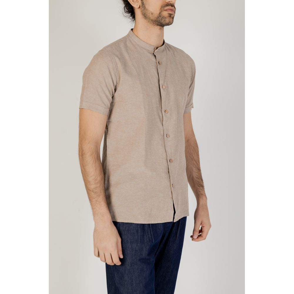 Beige Linen Shirt