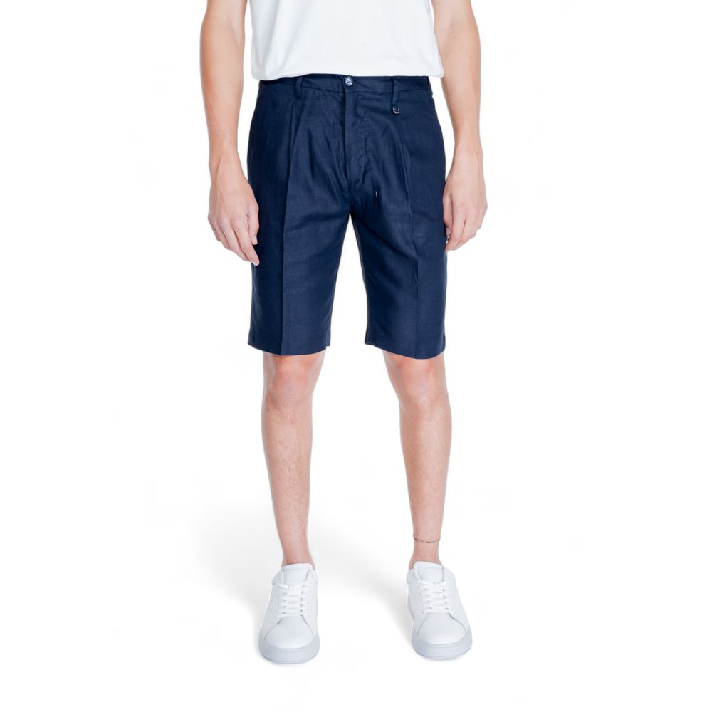 Blue Linen Short