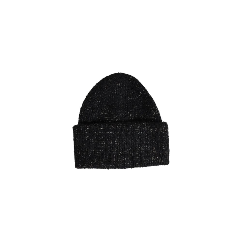 Black Recycled Polyester Cap (Baseball Hat)