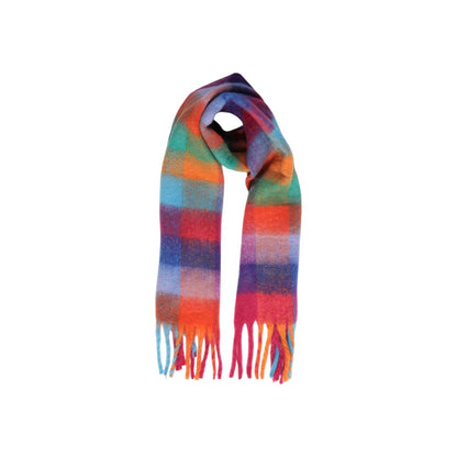 Orange Polyester Polyester Scarf