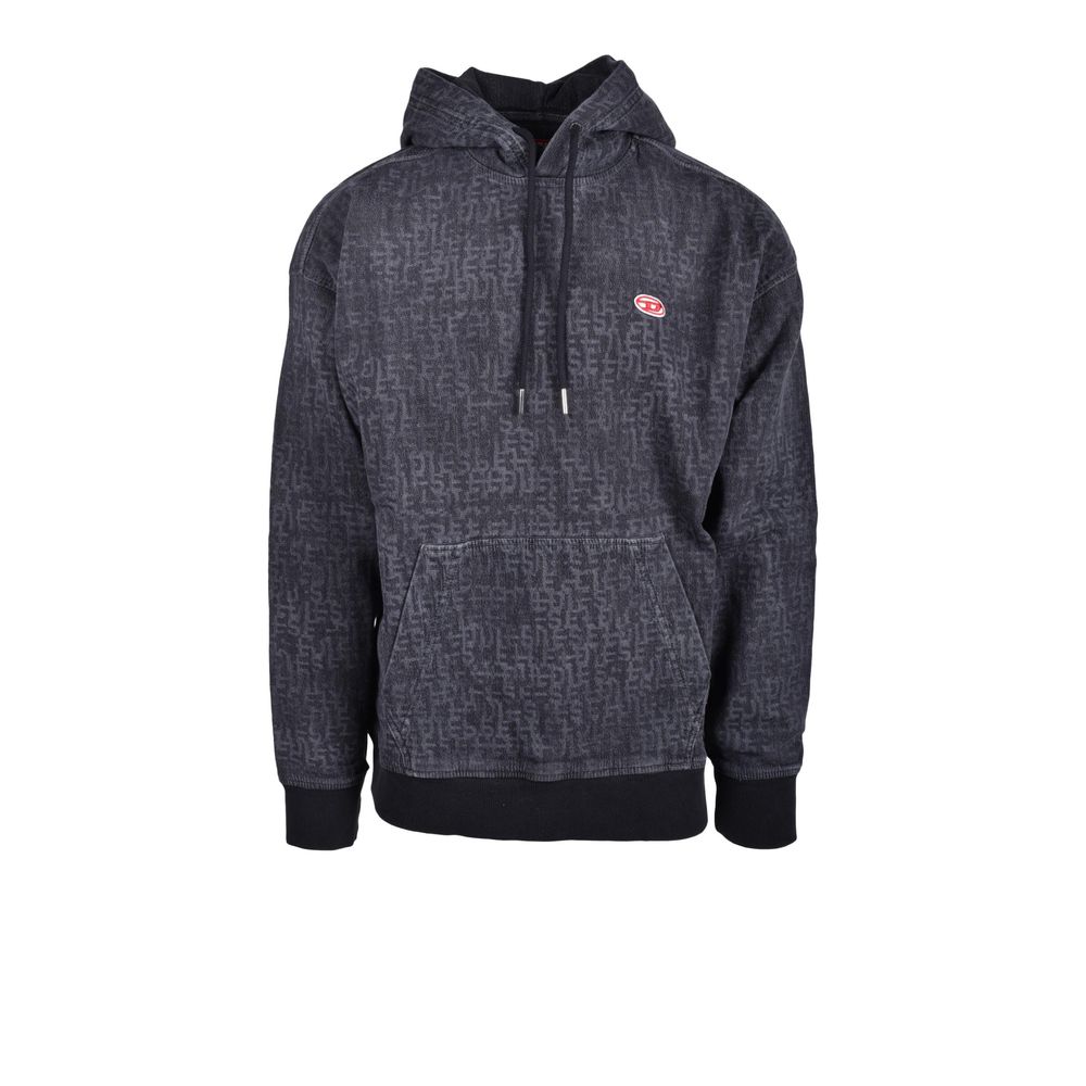 Gray Cotton Hoodie