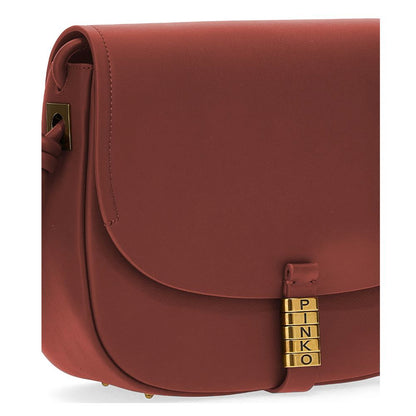 Red Leather Women Crossbody