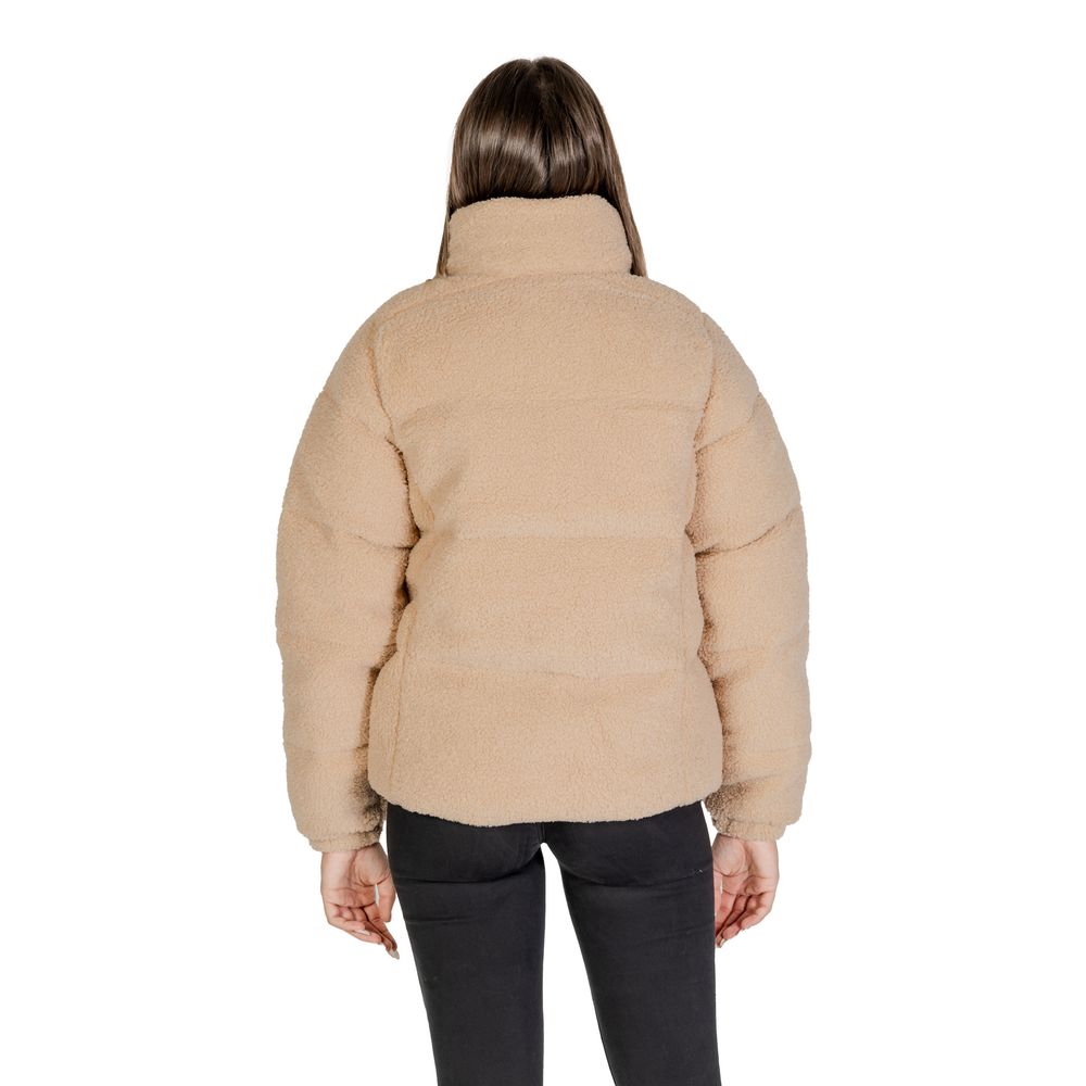 Beige Nylon Coat