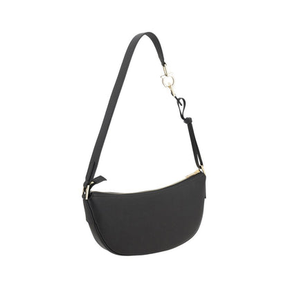 Black Calf Leather Bos Taurus Shoulder Bag