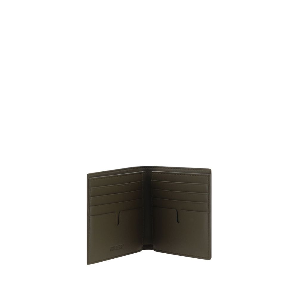 Beige Calf Leather Bos Taurus Wallet