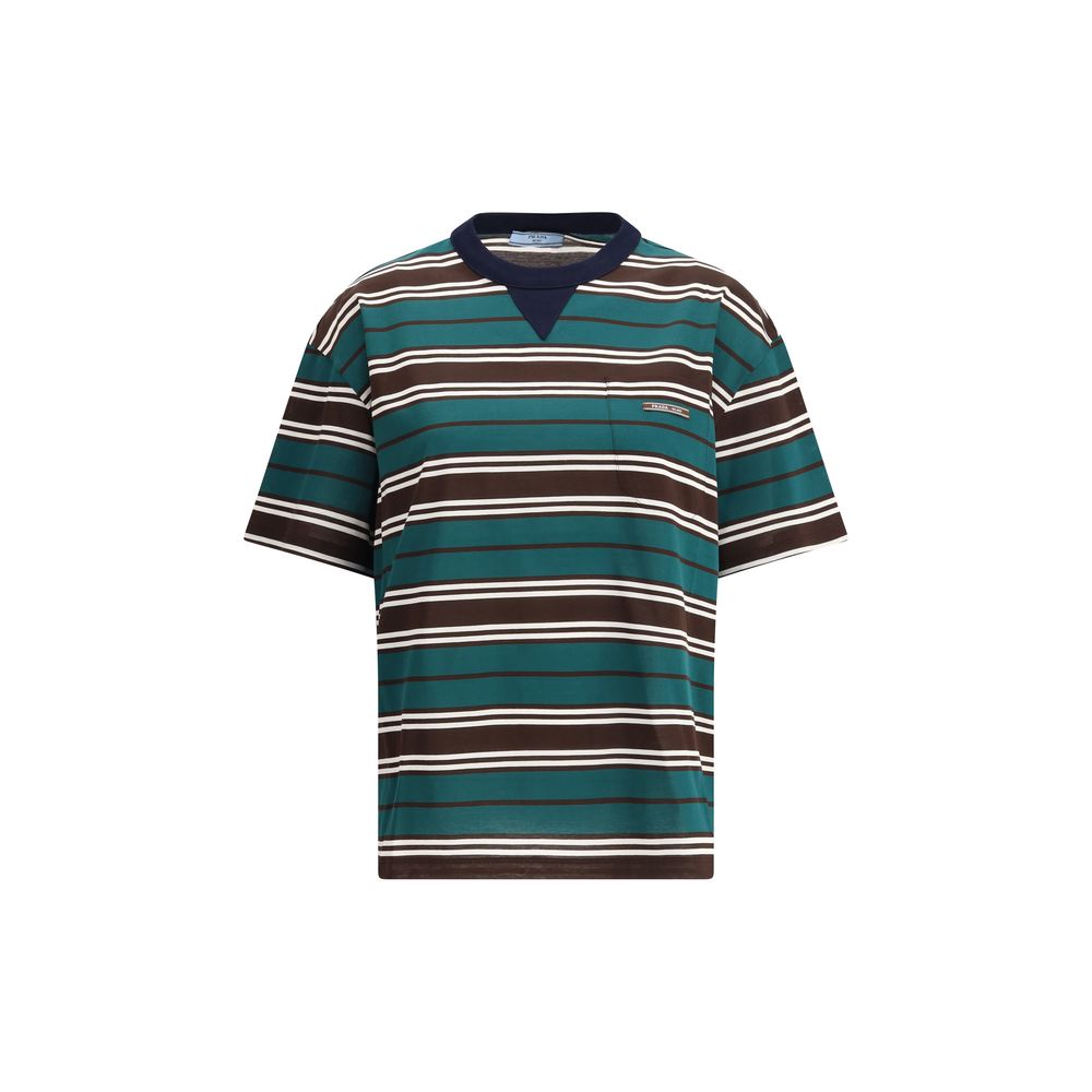 Striped cotton T-shirt