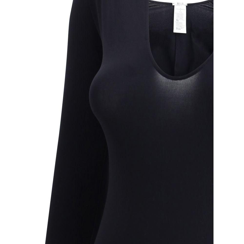 Black Polyamide Top