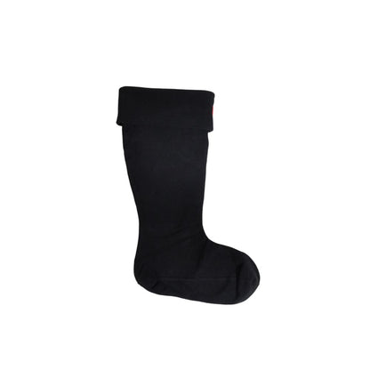 Black Recycled Polyester Socks