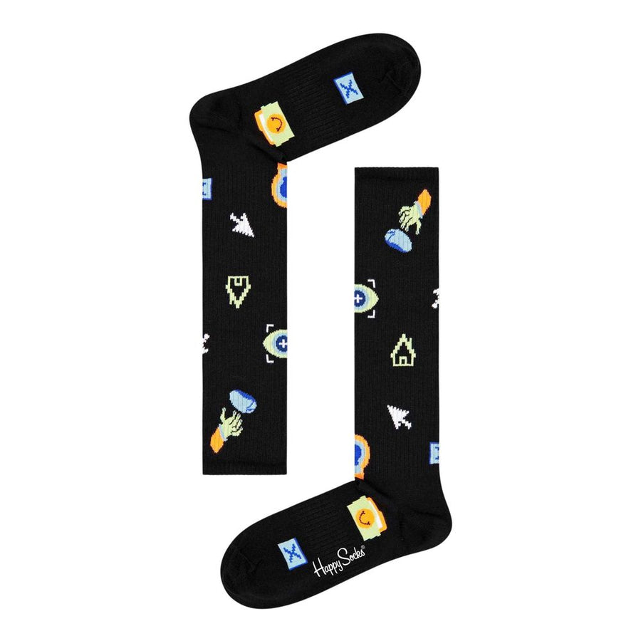 Black Cotton Socks
