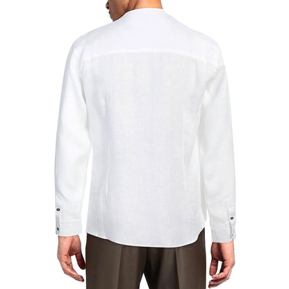 White Linen Shirt