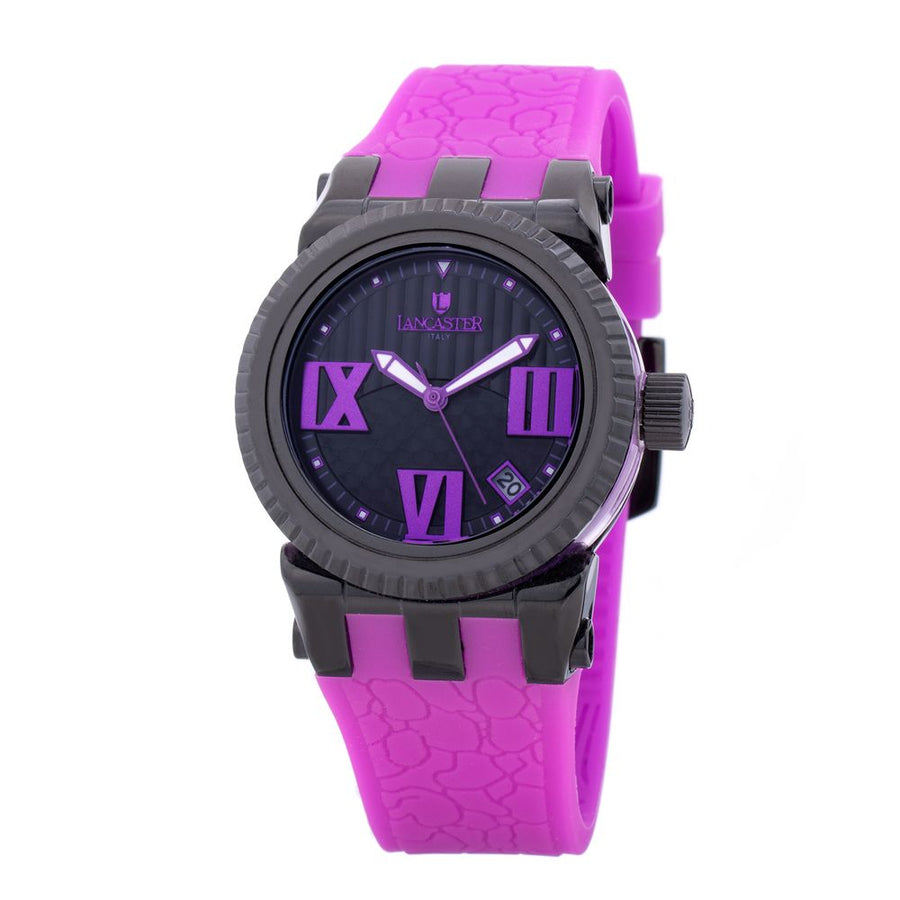 Purple Synthetic Sport Watch