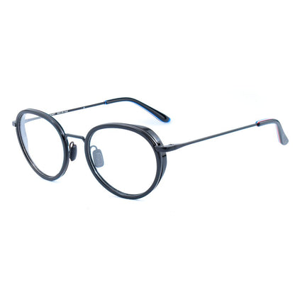 Black Stainless Steel Glasses (Frames)