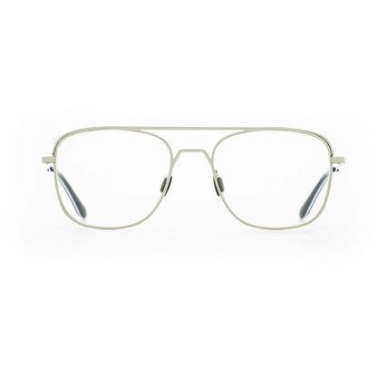 White Stainless Steel Glasses (Frames)