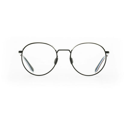Black Stainless Steel Glasses (Frames)