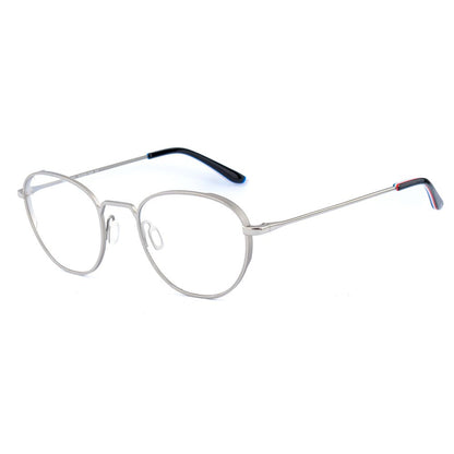 Gray Stainless Steel Glasses (Frames)