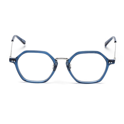 Blue Stainless Steel Glasses (Frames)