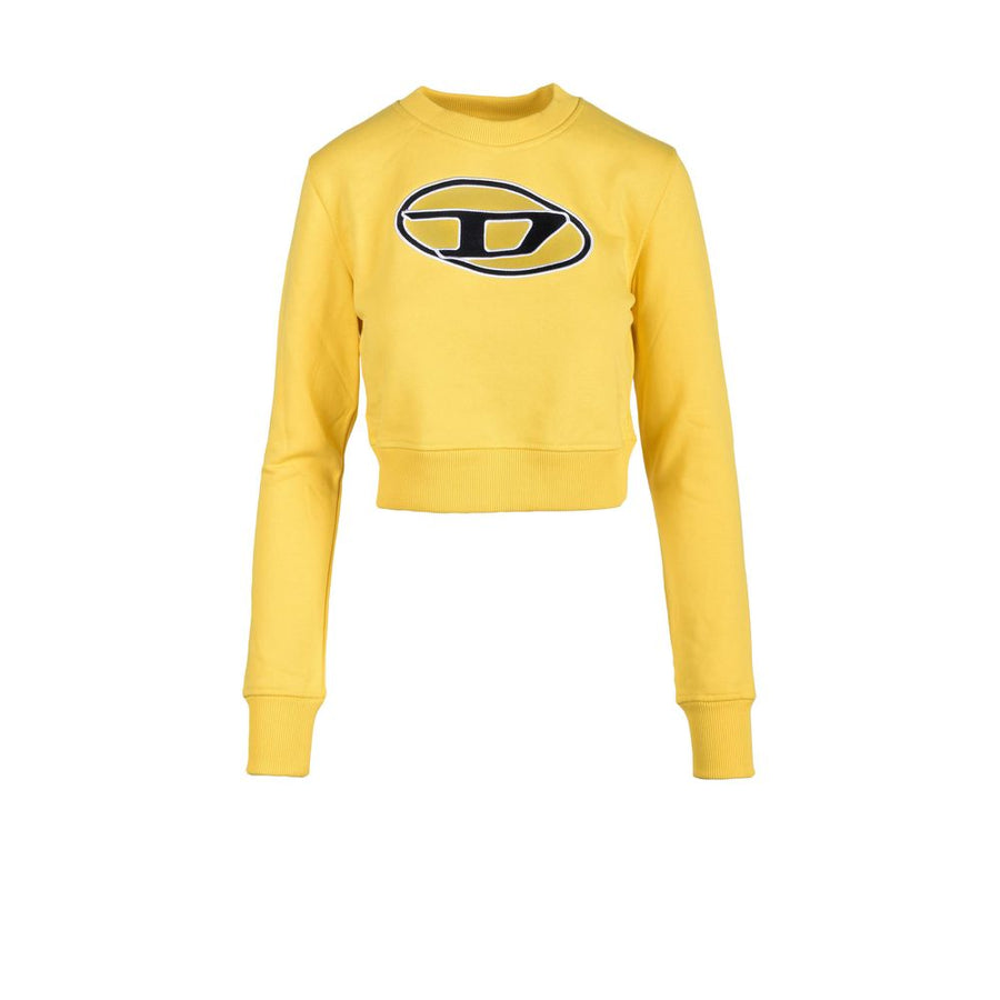 Yellow Cotton Sweatshirt