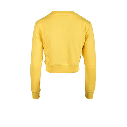 Yellow Cotton Sweatshirt