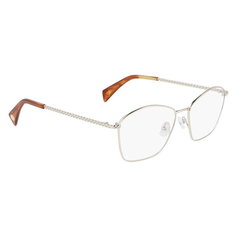 Yellow Metal Glasses (Frames)