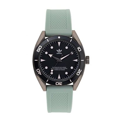 Green Silicone Watch