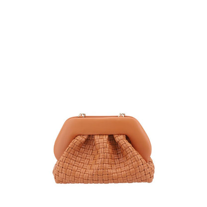 Tia Micro Weaved Shoulder Bag